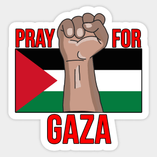 Pray for Gaza Sticker